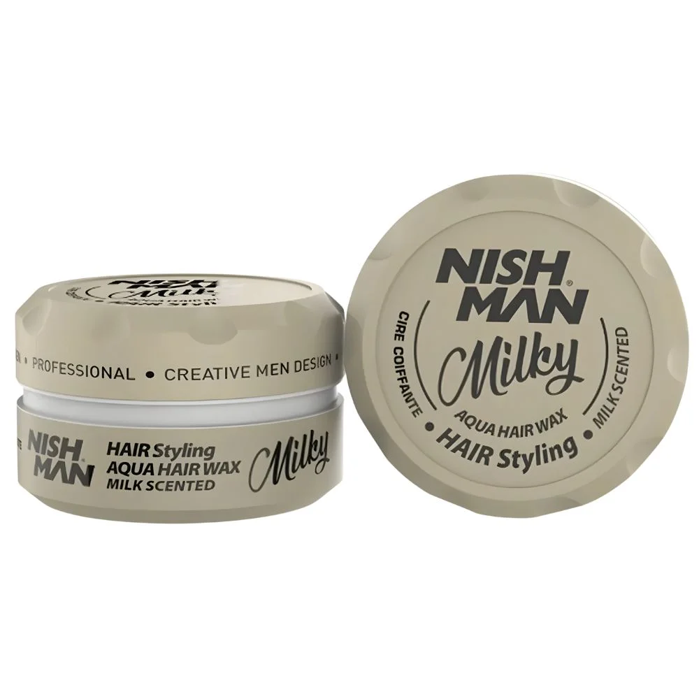 Φωτογραφία προϊόντος: Κερί Μαλλιών Nishman Hair Styling Aqua Wax Milky 150ml