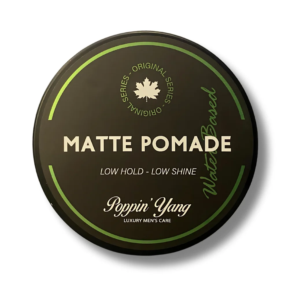 Φωτογραφία προϊόντος: Πομάδα Μαλλιών Poppin’ Yang Matte Pomade 108gr με Έλαιο Πλάτανου