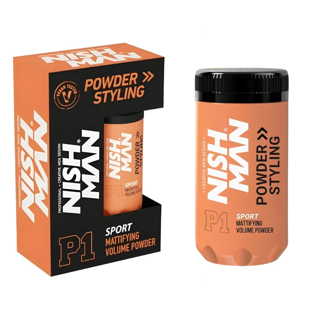 Φωτογραφία προϊόντος: Πούδρα Μαλλιών Nishman Mattifying Volume Powder P1 Light Hold Sport