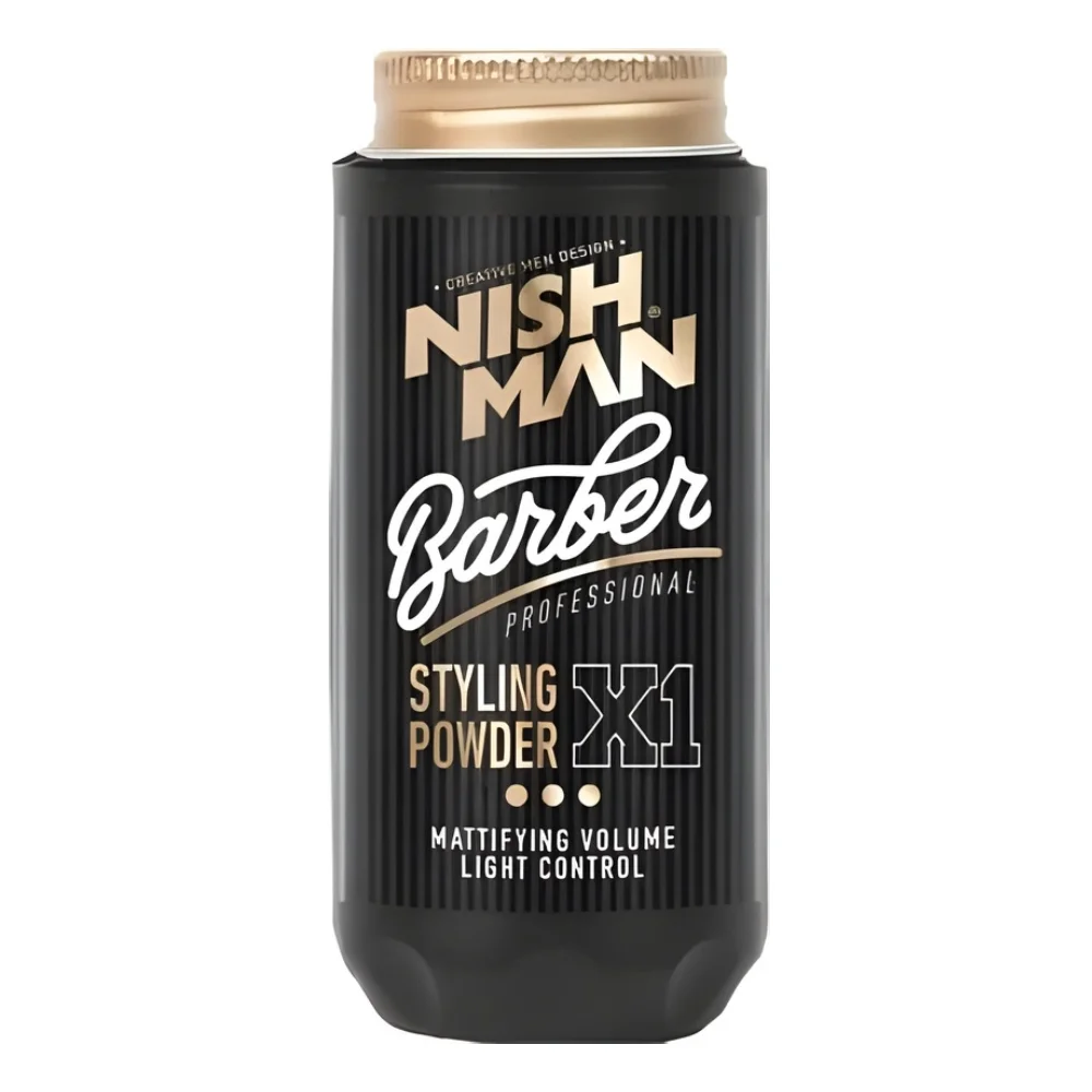 Φωτογραφία προϊόντος: Πούδρα Μαλλιών Nishman Barber Mattifying Volume Powder X1 Light Control