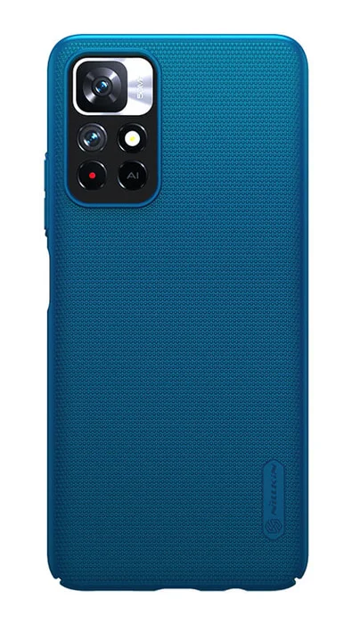 Φωτογραφία προϊόντος: NILLKIN θήκη Super Frosted Shield για Xiaomi Note 11 5G/M4 Pro 5G, μπλε