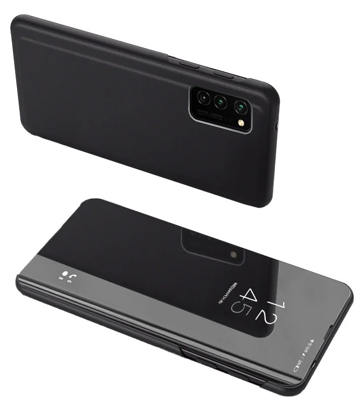 Φωτογραφία προϊόντος: POWERTECH θήκη Clear View MOB-1642 για Samsung A72 5G, μαύρη