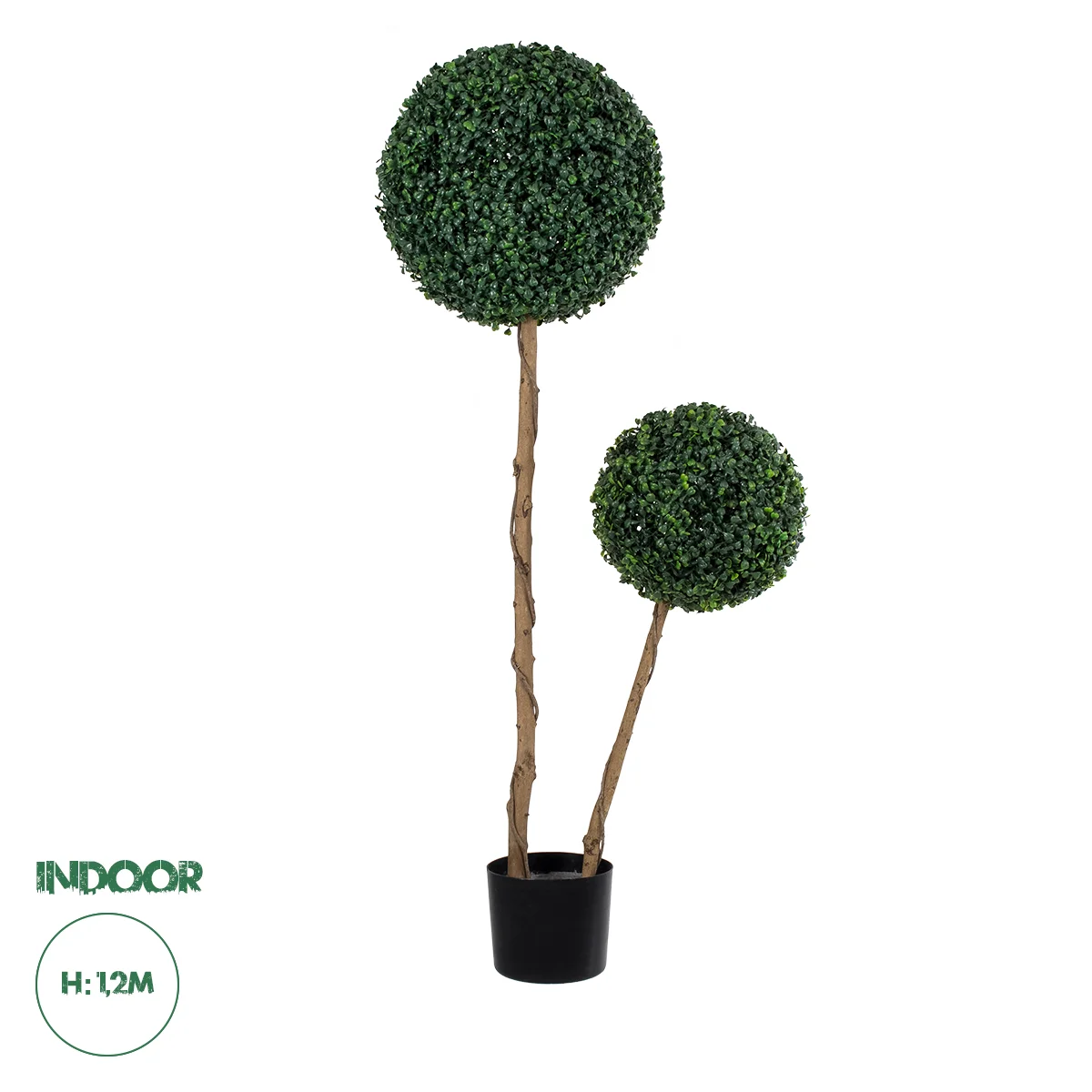 Φωτογραφία προϊόντος: GloboStar® Artificial Garden BUXUS 20142 Τεχνητό Διακοσμητικό Φυτό Πυξός Υ120cm