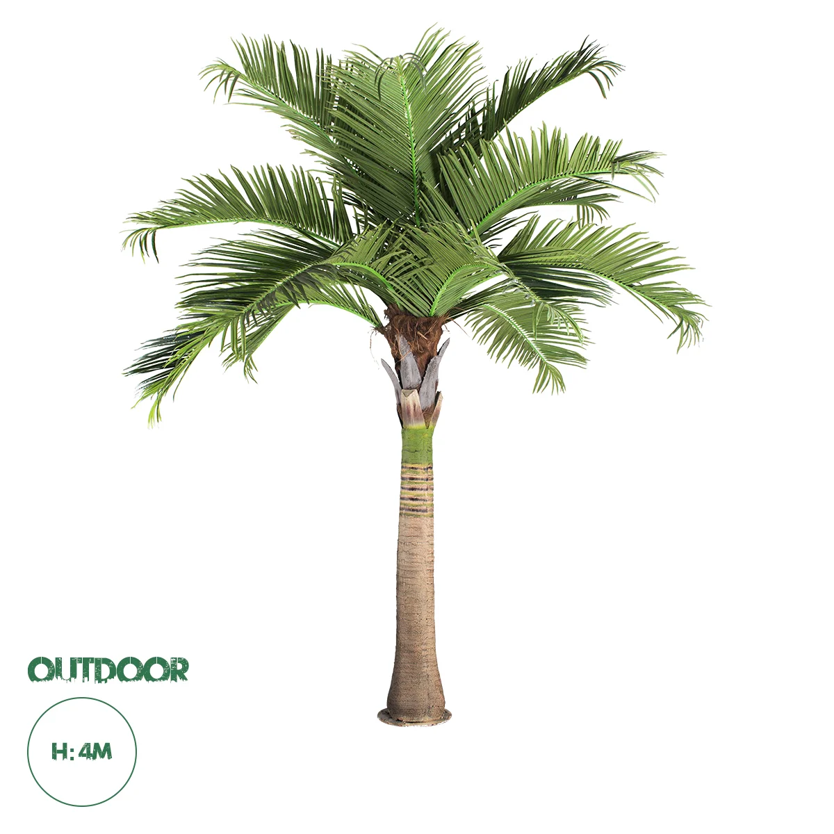 Φωτογραφία προϊόντος: GloboStar® Artificial Garden COCONUT PALM TREE 20169 Τεχνητό Διακοσμητικό Φυτό Φοινικόδεντρο Κοκοφοίνικας Εξωτερικού Χώρου IP68 UV Certified Protection Υ400cm
