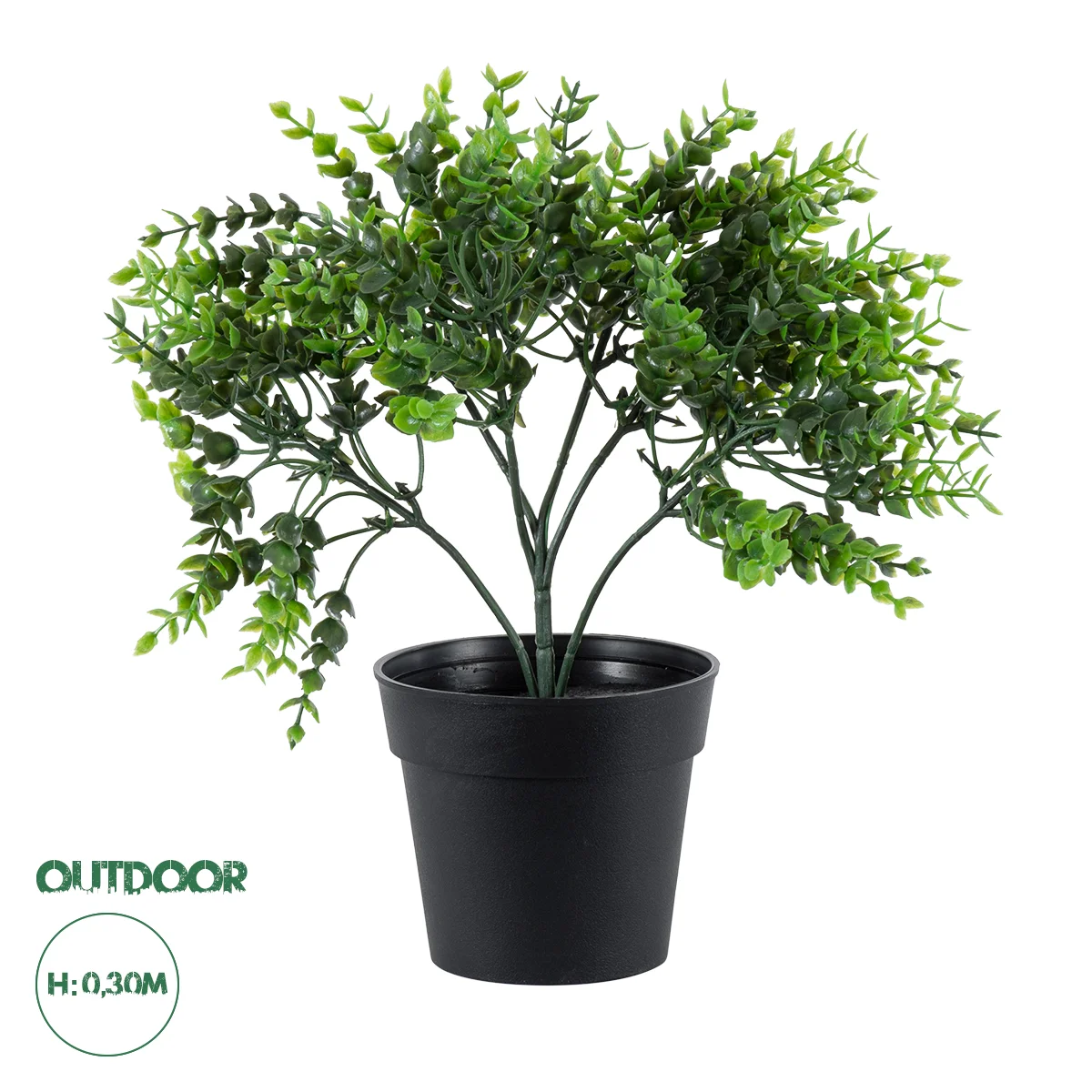 Φωτογραφία προϊόντος: GloboStar® Artificial Garden EUCALYPTUS 20392 Τεχνητό Διακοσμητικό Φυτό Ευκάλυπτος Υ30cm