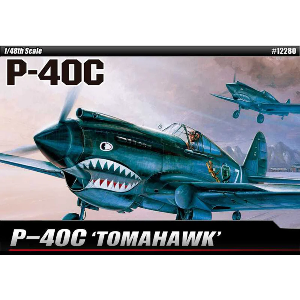 Φωτογραφία προϊόντος: ACADEMY 1/48 P-40C TOMAHAWK Α12280 9462