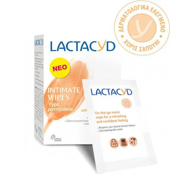 Φωτογραφία προϊόντος: LACTACYD INTIMATE WIPES 10PCS