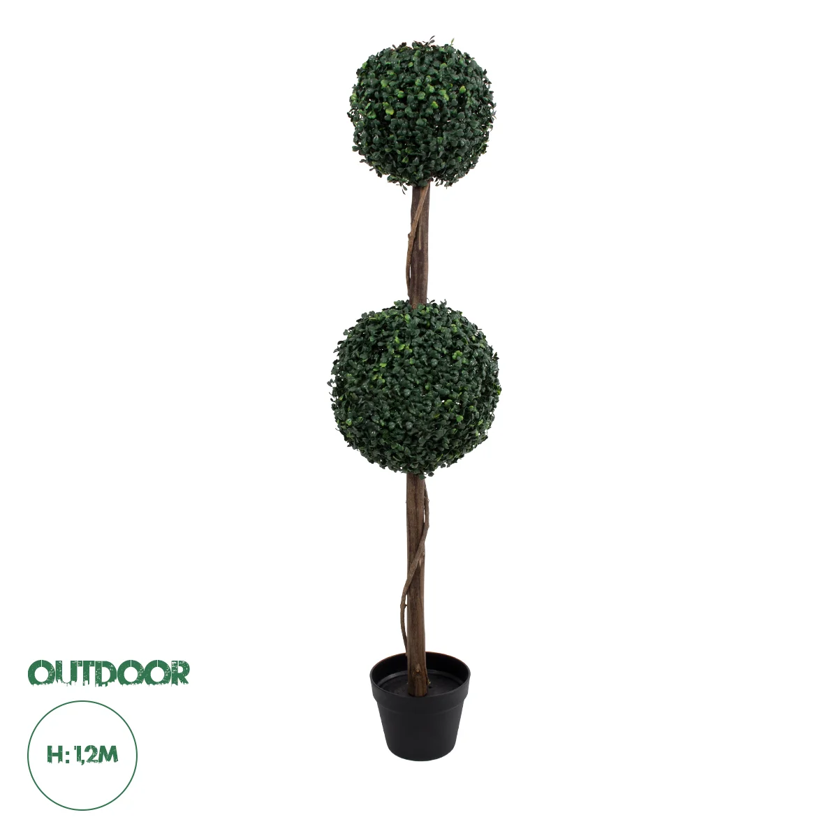 Φωτογραφία προϊόντος: GloboStar® Artificial Garden BUXUS 20399 Τεχνητό Διακοσμητικό Φυτό Πυξός Υ120cm