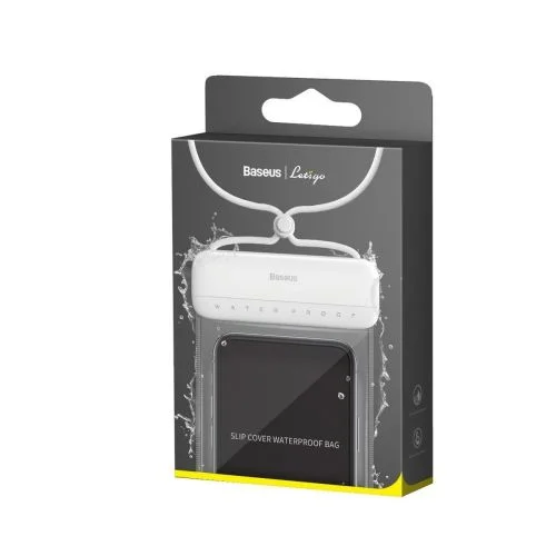 Φωτογραφία προϊόντος: Baseus Universal Waterproof Case IPX8 up to 7.2 inch Phone, White (ACFSD-D02)