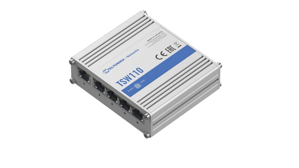 Φωτογραφία προϊόντος: Teltonika TSW110 5-Port Gigabit Switch