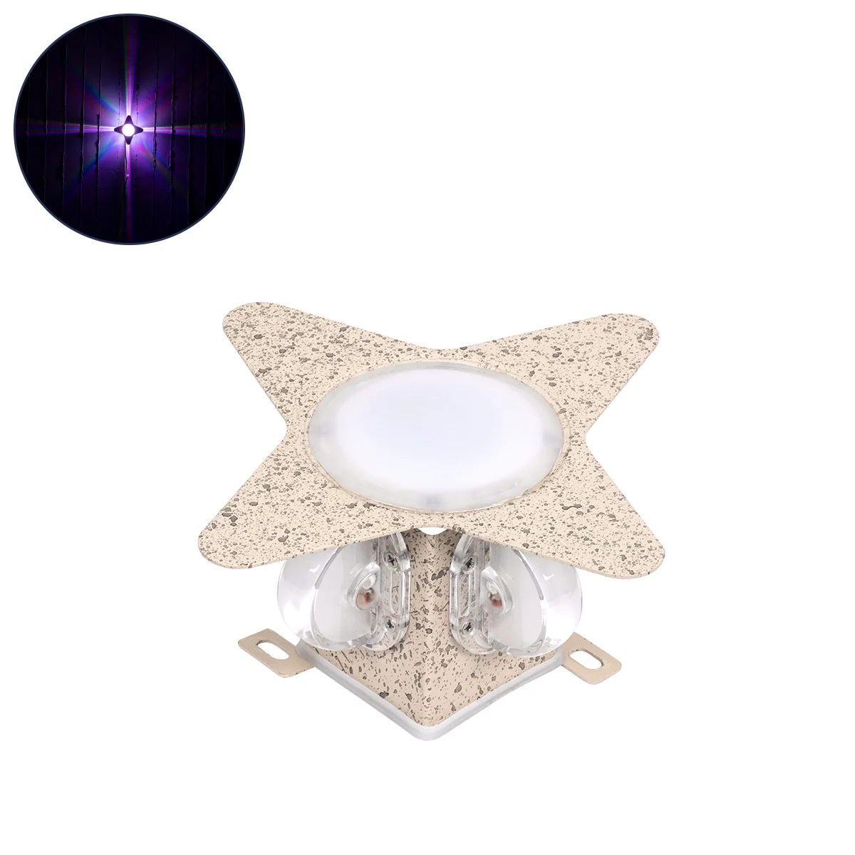 Φωτογραφία προϊόντος: GLOBOSTAR® WALLLIGHT-CINA 90659 Μοντέρνο Φωτιστικό Τοίχου - Απλίκα LED 10W 1100lm 10° AC 220-240V Αδιάβροχο IP65 Πολύχρωμο RGB - CREE COB Chip & TÜV SÜD Driver - Μπεζ - Μ18.5 x Π18