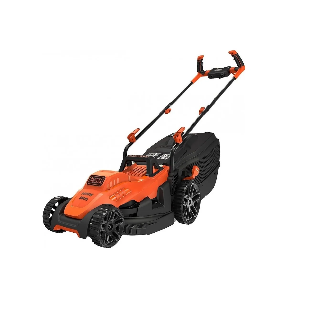 Φωτογραφία προϊόντος: Black & Decker BEMW461BH-QS Ηλεκτρική Μηχανή Γκαζόν 34cm 1400W