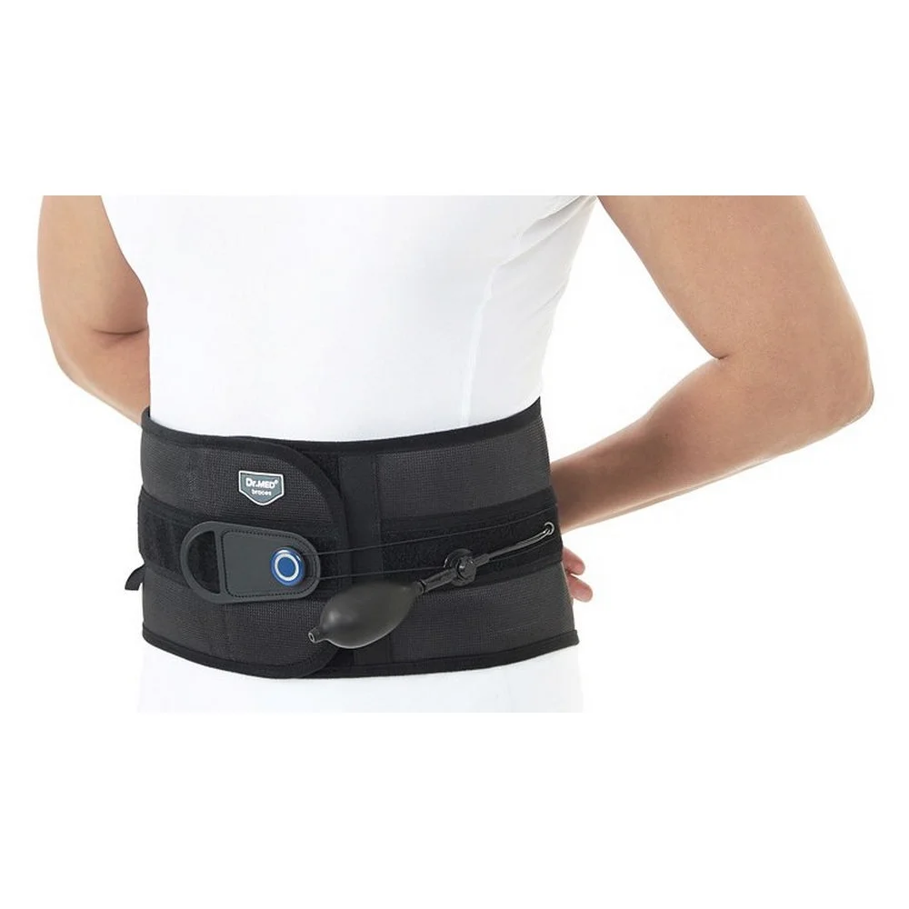 Φωτογραφία προϊόντος: MEDICAL BRACE Ζώνη οσφύος με κορδόνια και φουσκωτό σύστημα συμπίεσης DR-B061