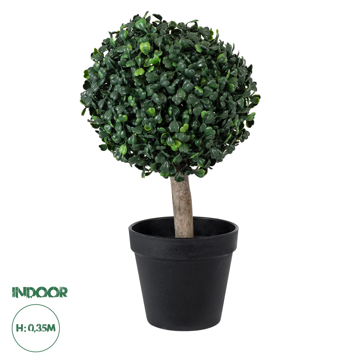 Φωτογραφία προϊόντος: GloboStar® Artificial Garden BUXUS 20404 Τεχνητό Διακοσμητικό Φυτό Πυξός Υ35cm