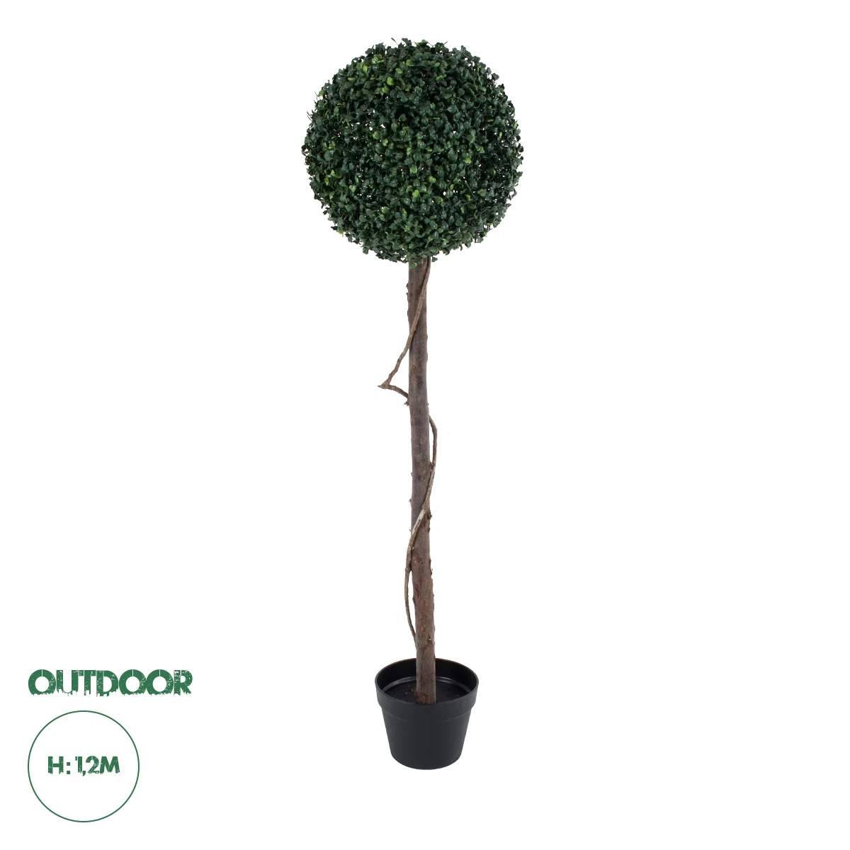 Φωτογραφία προϊόντος: GloboStar® Artificial Garden BUXUS 20407 Τεχνητό Διακοσμητικό Φυτό Πυξός Υ120cm