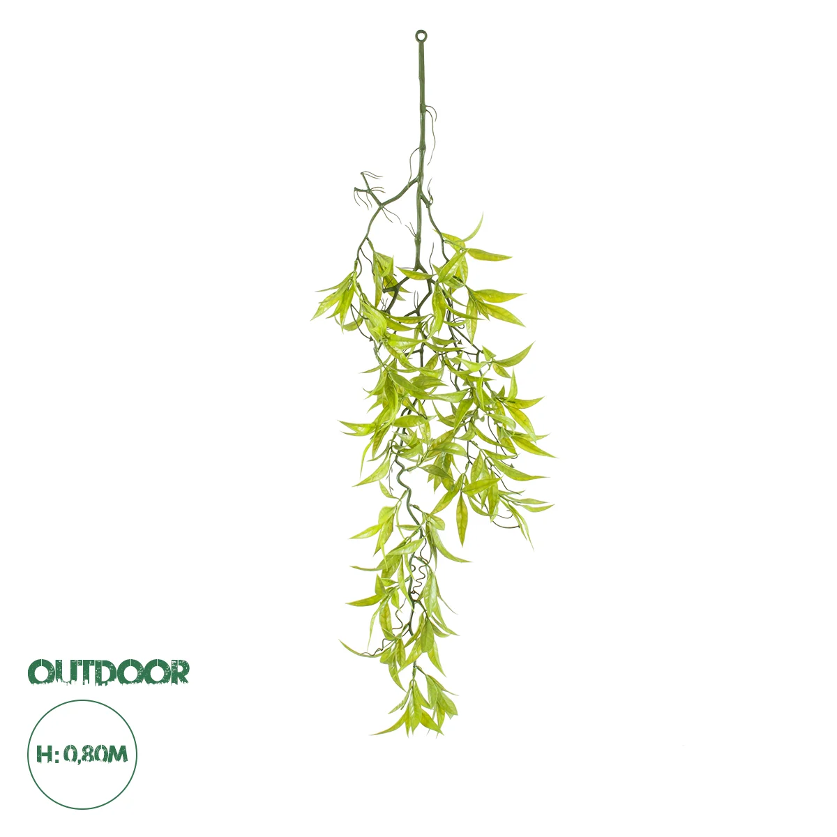 Φωτογραφία προϊόντος: GloboStar® Artificial Garden SALIX MATSUDANA HANGING BRANCH 20411 Τεχνητό Διακοσμητικό Κρεμαστό Φυτό Ιτέα Υ80cm