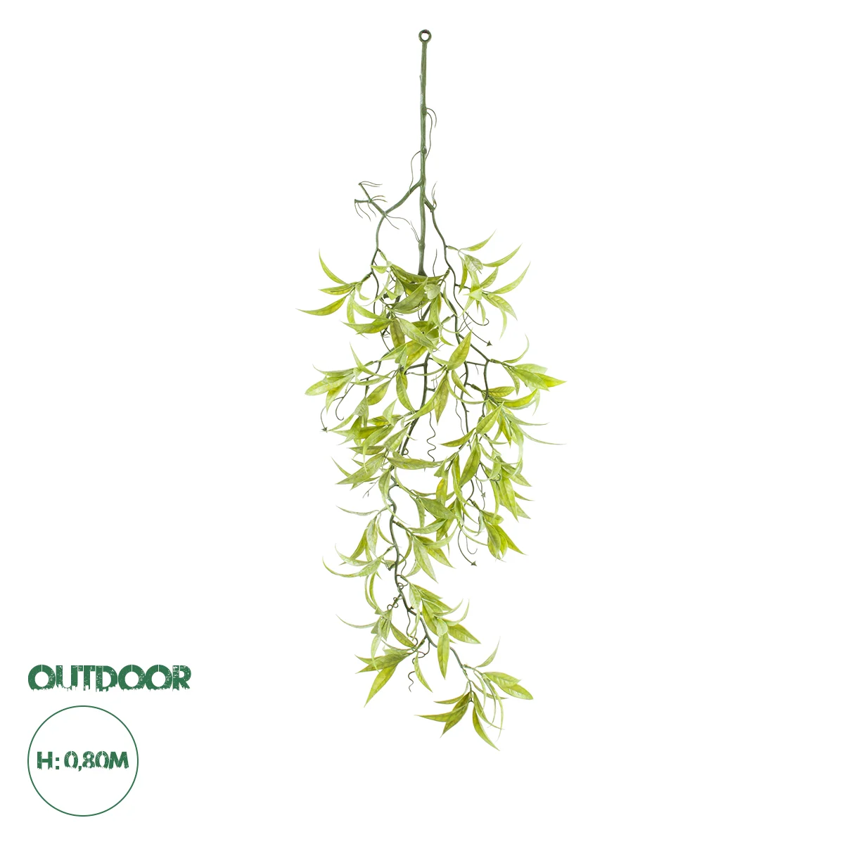 Φωτογραφία προϊόντος: GloboStar® Artificial Garden SALIX MATSUDANA HANGING BRANCH 20414 Τεχνητό Διακοσμητικό Κρεμαστό Φυτό Ιτέα Υ80cm
