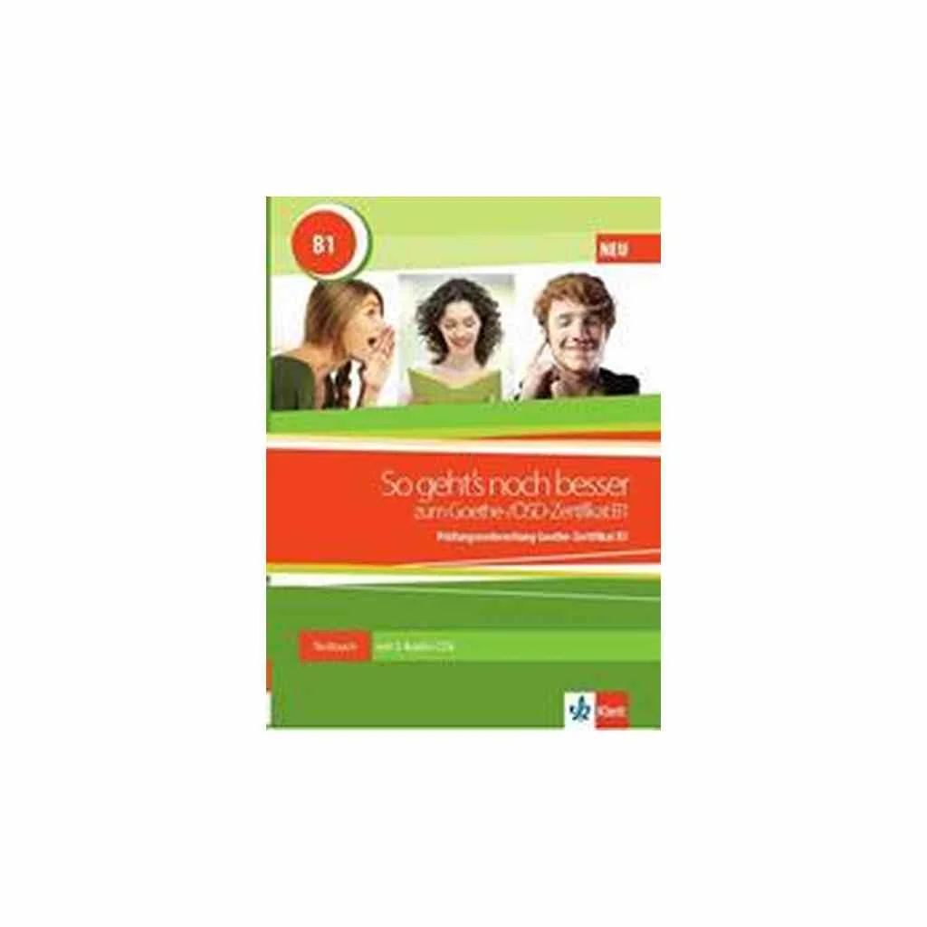 Φωτογραφία προϊόντος: SO GEHT S NOCH BESSER ZUM GOETHE ZERTIFIKAT DEUTSCH B1 TESTBUCH (+ MP3 Pack)
