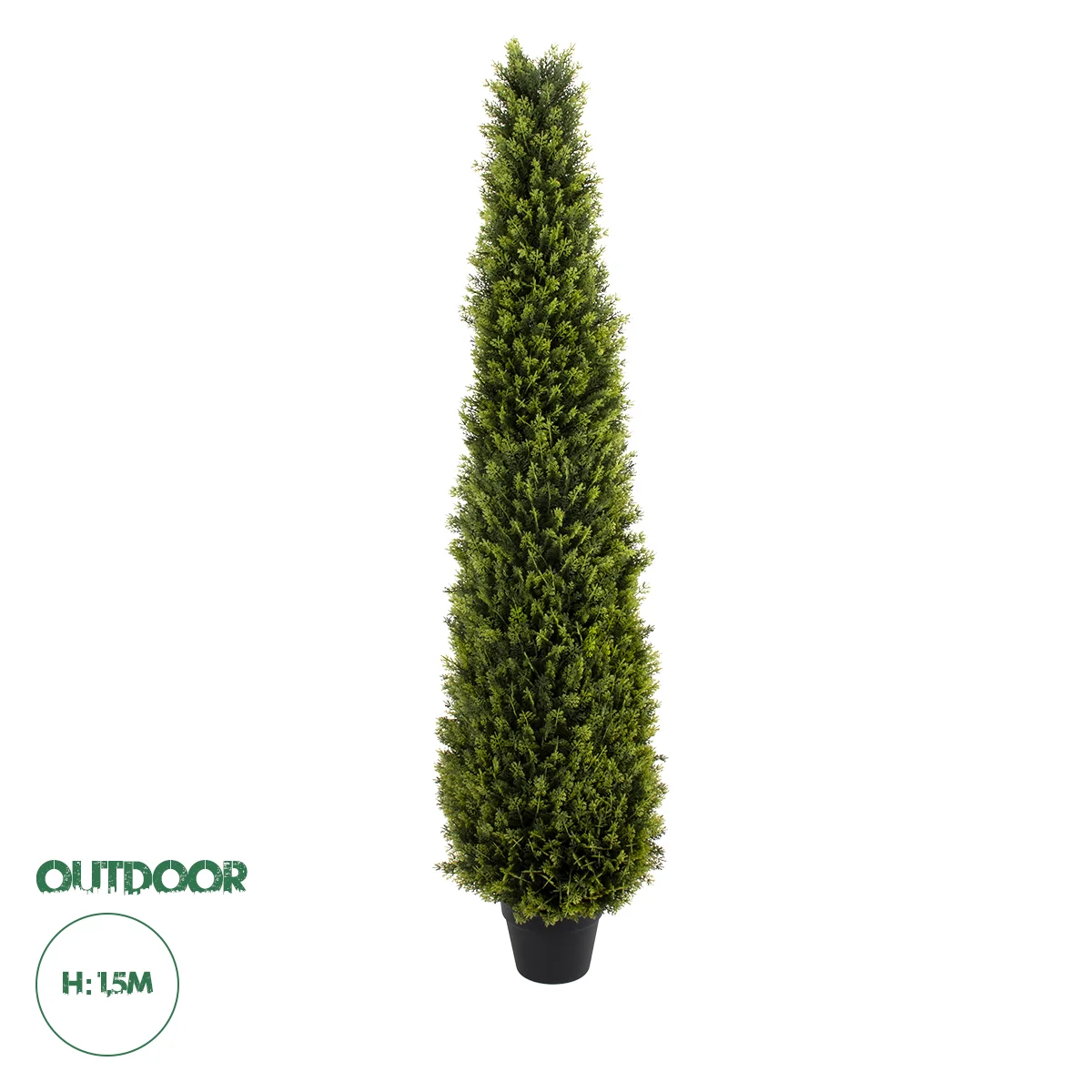 Φωτογραφία προϊόντος: GloboStar® Artificial Garden CYPRESSUS SEMPERVIRENS 20395 Τεχνητό Διακοσμητικό Φυτό Μεσογειακό Κυπαρίσσι Υ150cm