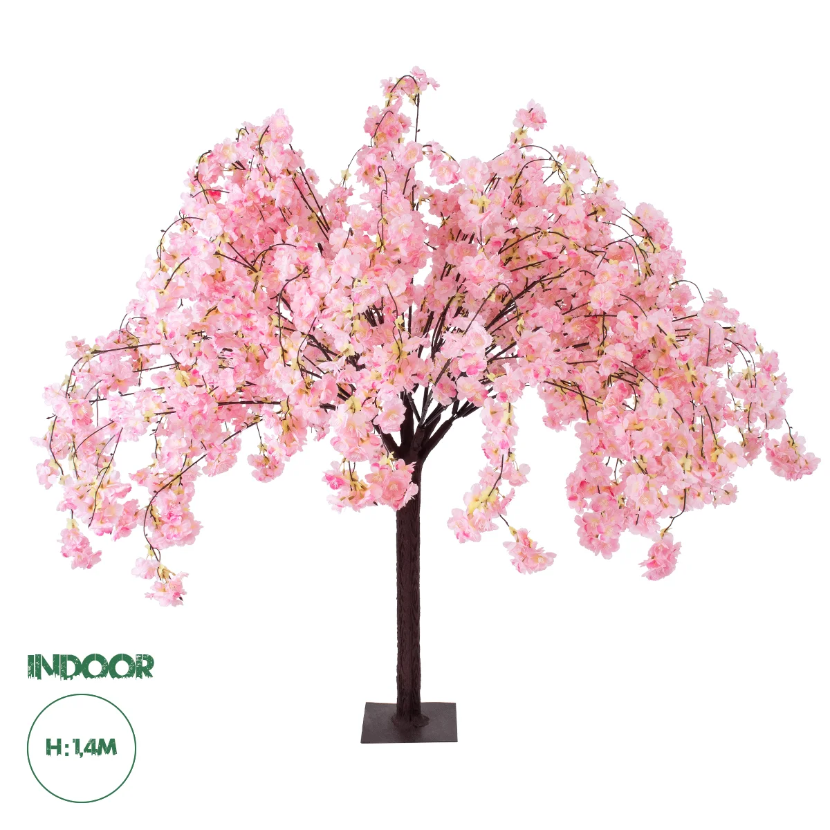 Φωτογραφία προϊόντος: GloboStar® Artificial Garden PINK CHERRY BLOSSOM TREE 20359 Τεχνητό Διακοσμητικό Δέντρο Ροζ Άνθος Κερασιάς Υ140cm