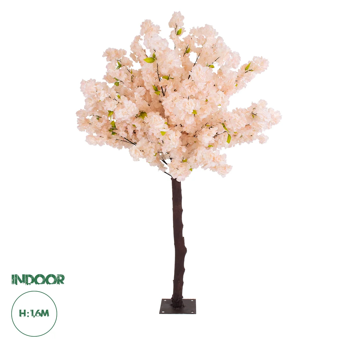 Φωτογραφία προϊόντος: GloboStar® Artificial Garden SALMON CHERRY BLOSSOM TREE 20139 Τεχνητό Διακοσμητικό Δέντρο Σομόν Κερασιά Υ160cm