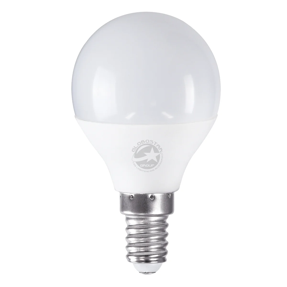 Φωτογραφία προϊόντος: GLOBOSTAR® SPHERE 60012 Λάμπα E14 G45 LED 4W 400lm 260° AC 220-240V IP20 Ψυχρό Λευκό 6000K - Lumileds SMD Chip - Λευκό Γαλακτερό - Μ4.5 x Π4.5 x Υ7.8cm - 3 Χρόνια Εγγύηση