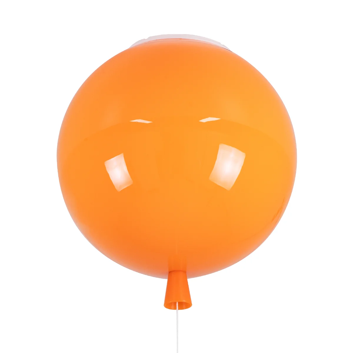 Φωτογραφία προϊόντος: GLOBOSTAR® BALLOON 00650 Παιδικό Φωτιστικό Οροφής με Ντουί 1 x E27 AC 220-240V IP20 - Πορτοκαλί - Μ30 x Π30 x Υ33cm