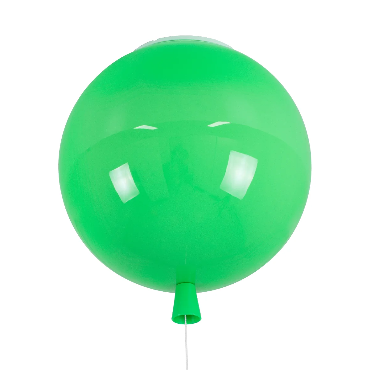 Φωτογραφία προϊόντος: GLOBOSTAR® BALLOON 00653 Παιδικό Φωτιστικό Οροφής με Ντουί 1 x E27 AC 220-240V IP20 - Πράσινο - Μ30 x Π30 x Υ33cm