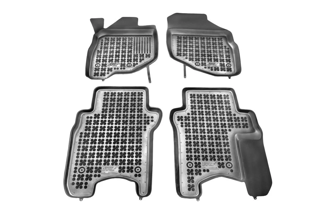Φωτογραφία προϊόντος: Λαστιχένια πατάκια Rezaw Plast για Honda Jazz / City (2003-2008) - τύπου σκαφάκι - 4τμχ.