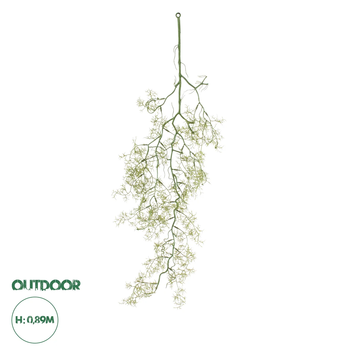 Φωτογραφία προϊόντος: GloboStar® Artificial Garden EUCALYPTUS HANGING BRANCH 20409 Τεχνητό Διακοσμητικό Κρεμαστό Φυτό Ευκάλυπτος Υ89cm