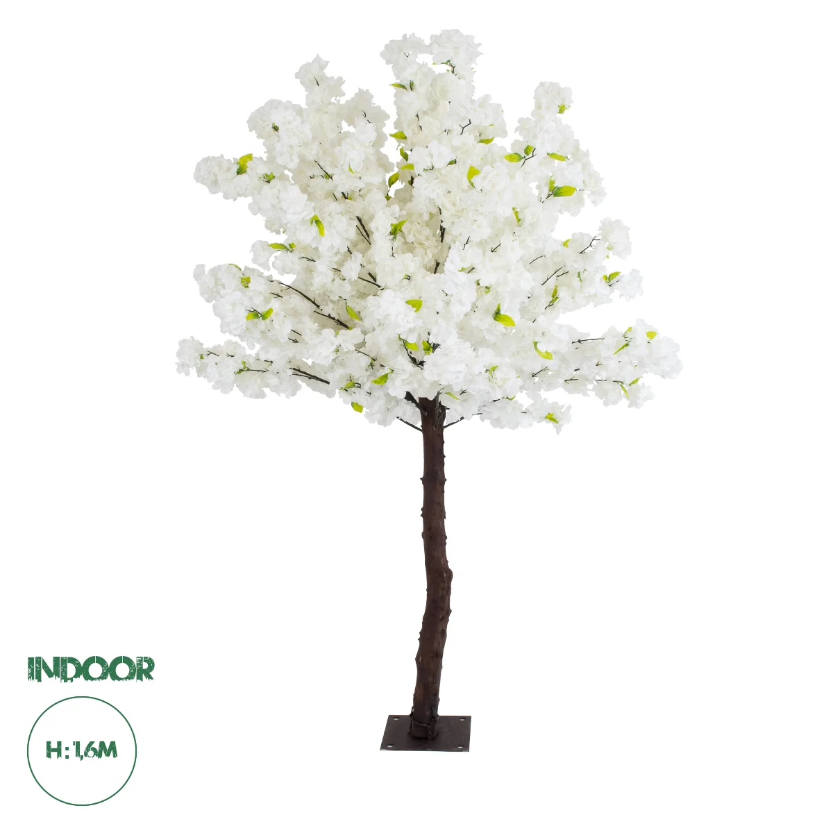 Φωτογραφία προϊόντος: GloboStar® Artificial Garden BIANCA CHERRY BLOSSOM TREE 20141 Τεχνητό Διακοσμητικό Δέντρο Λευκή Κερασιά Υ160cm