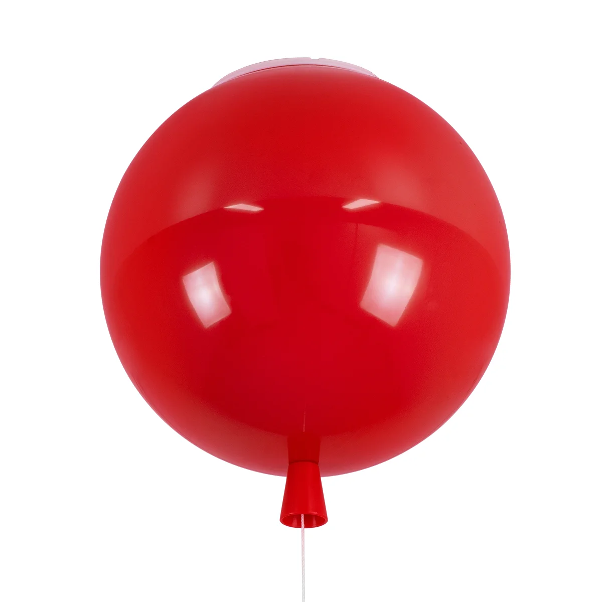 Φωτογραφία προϊόντος: GLOBOSTAR® BALLOON 00652 Παιδικό Φωτιστικό Οροφής με Ντουί 1 x E27 AC 220-240V IP20 - Κόκκινο - Μ30 x Π30 x Υ33cm