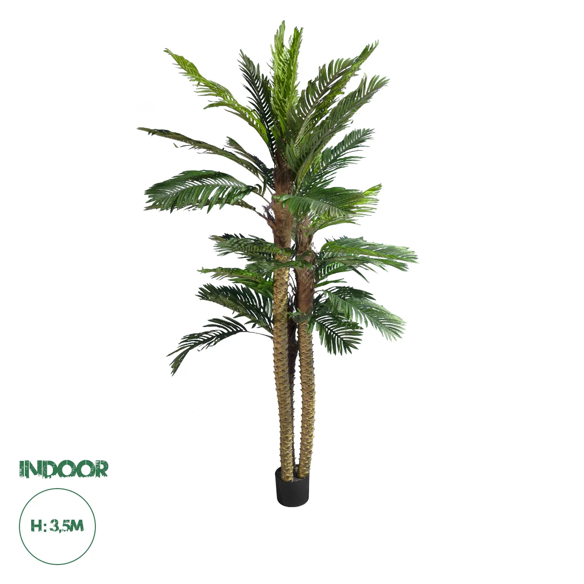 Φωτογραφία προϊόντος: GloboStar® Artificial Garden COCONUT PALM TREE 20087 Τεχνητό Διακοσμητικό Φυτό Φοινικόδεντρο Κοκοφοίνικας Υ350cm