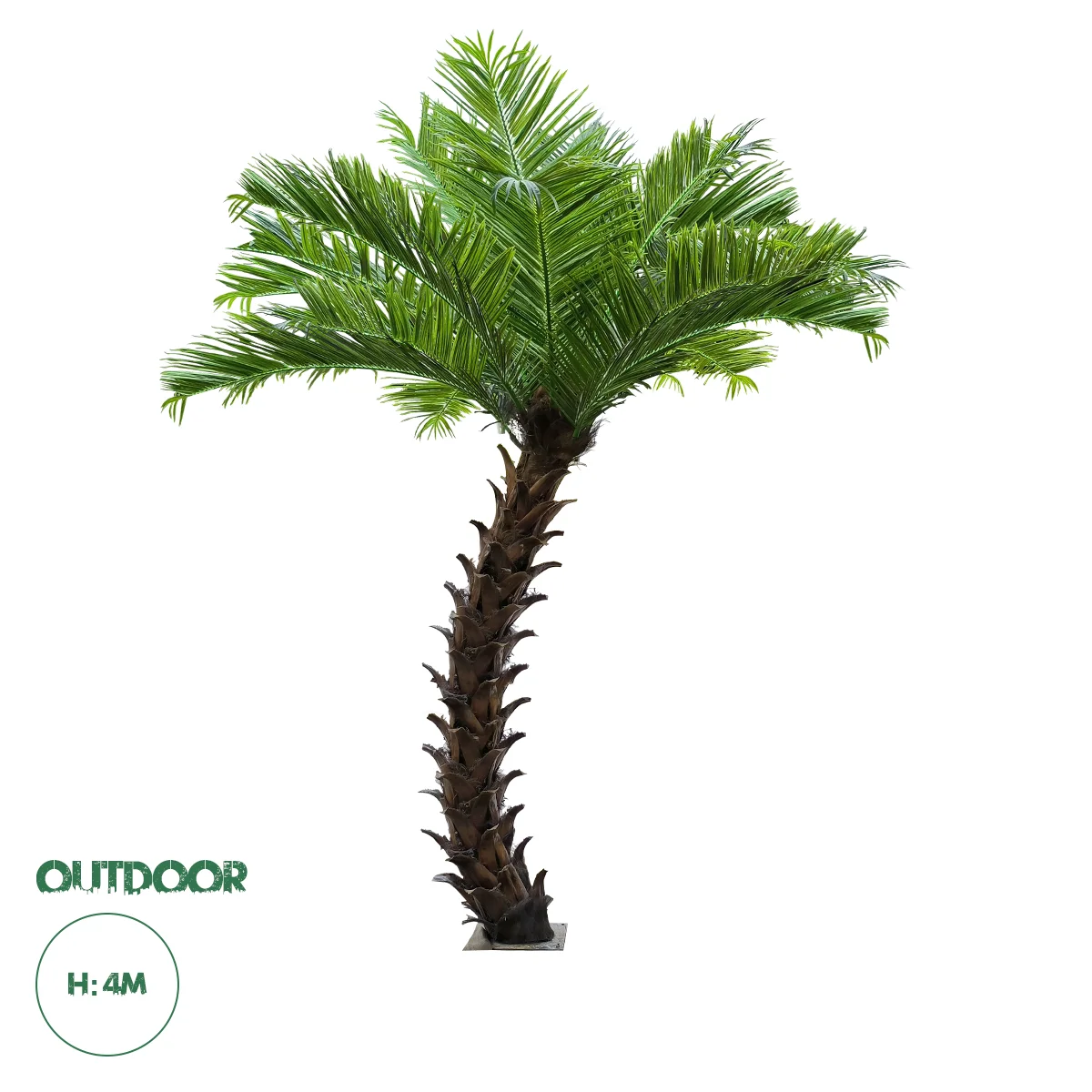 Φωτογραφία προϊόντος: GloboStar® Artificial Garden PHOENIX ROEBELENII PALM TREE 20188 Τεχνητό Διακοσμητικό Φυτό Φοινικόδεντρο Ρομπελίνι Εξωτερικού Χώρου IP68 UV Certified Protection Υ400cm
