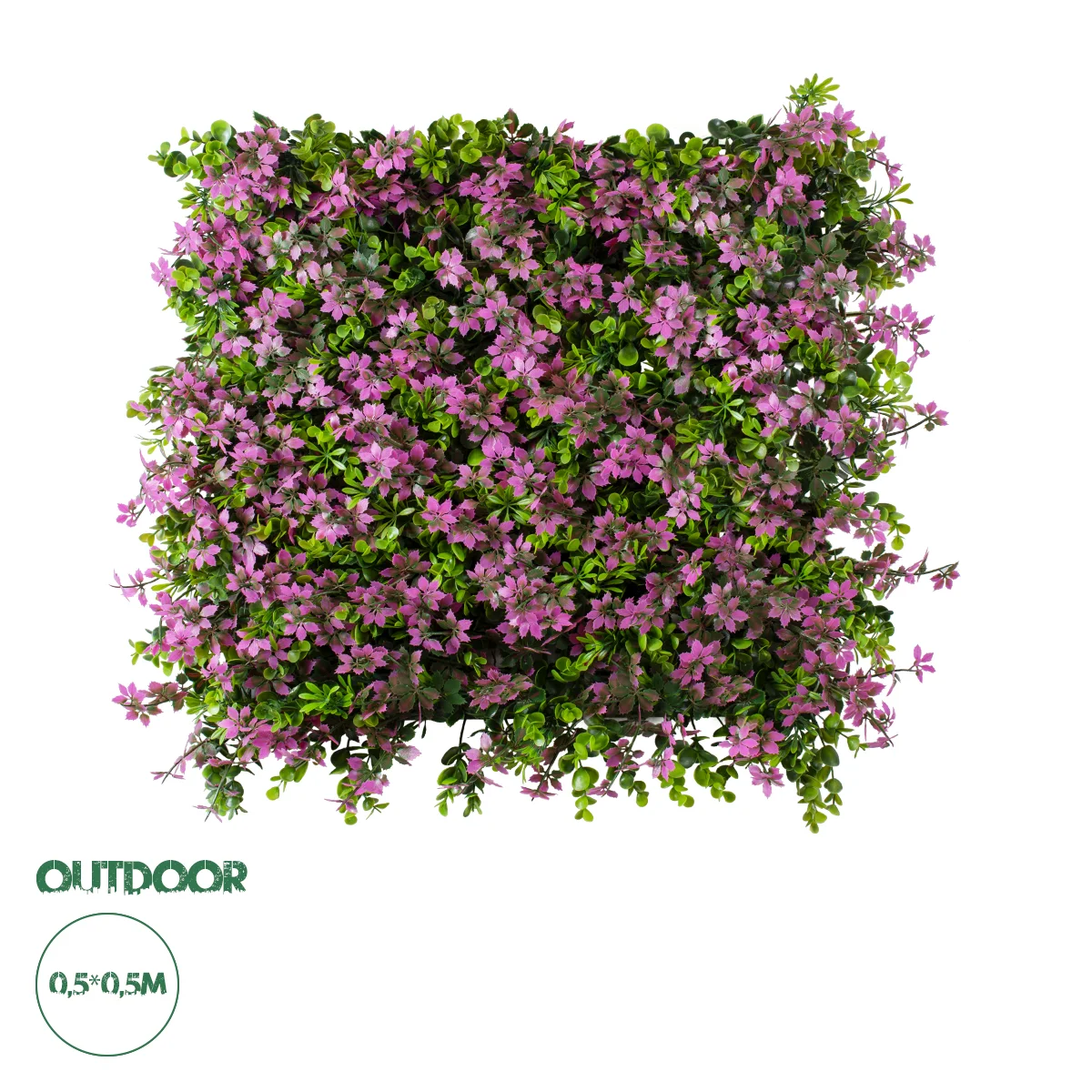 Φωτογραφία προϊόντος: GloboStar® Artificial Garden CYPHEA HYSSOPIFOLIA 20350 Τεχνητό Διακοσμητικό Πάνελ Λουλουδιών - Κάθετος Κήπος σύνθεση Άνθος Κουφέας Μ50 x Π50 x Υ11cm