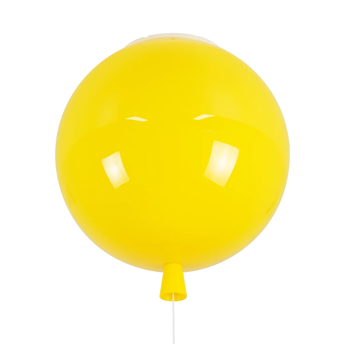 Φωτογραφία προϊόντος: GLOBOSTAR® BALLOON 00651 Παιδικό Φωτιστικό Οροφής με Ντουί 1 x E27 AC 220-240V IP20 - Κίτρινο - Μ30 x Π30 x Υ33cm
