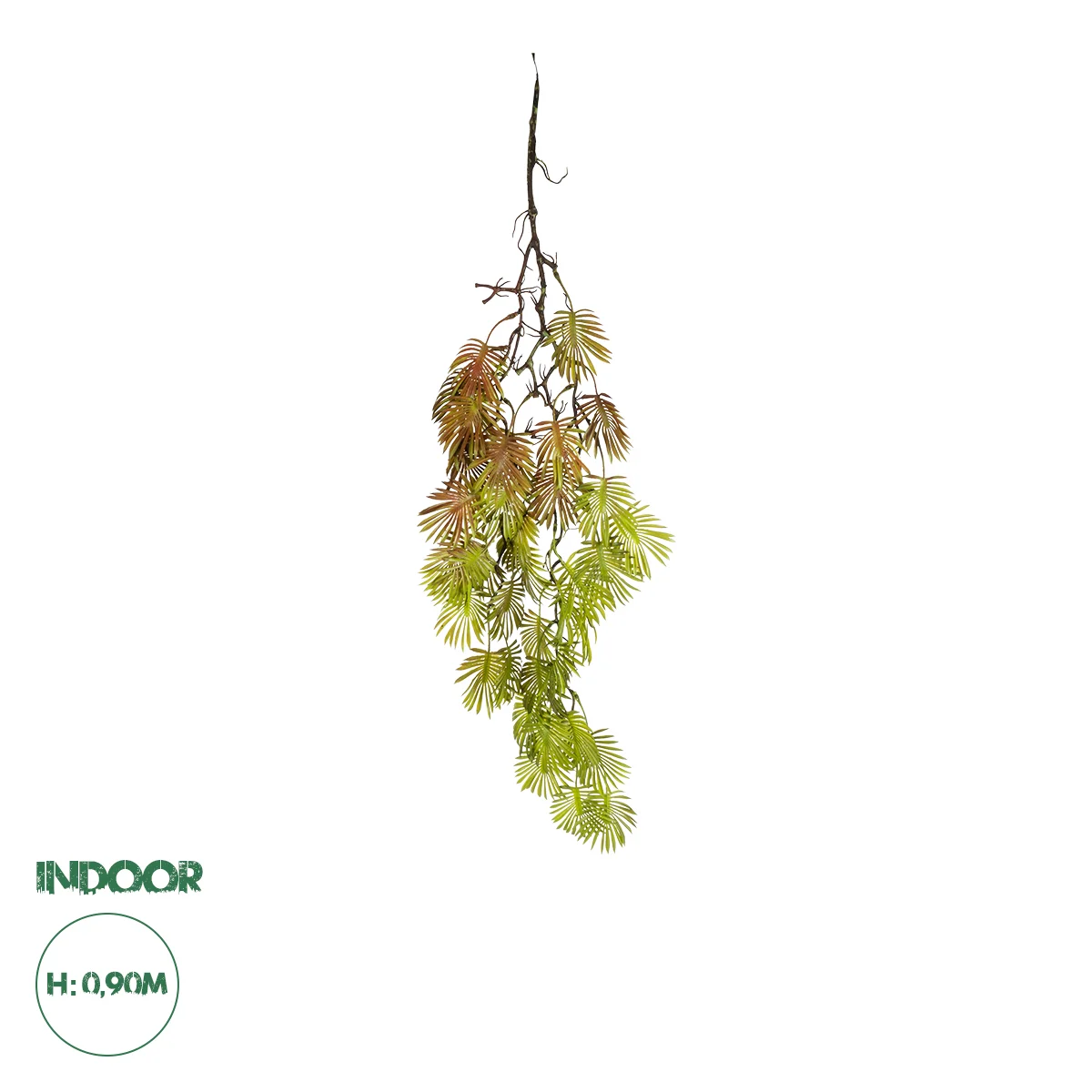 Φωτογραφία προϊόντος: GloboStar® Artificial Garden HANGING FERN 20615 Τεχνητό Διακοσμητικό Κρεμαστό Φυτό Φτέρη Μ30 x Π10 x Υ90cm