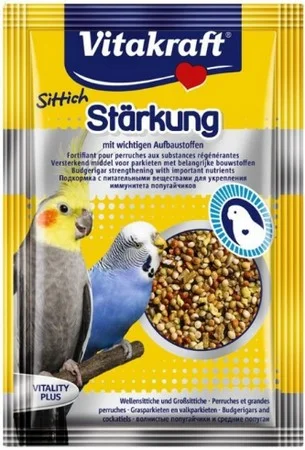 Φωτογραφία προϊόντος: Vitakraft budgie βιταμίνες για παπαγάλους 30gr Vitakraft
