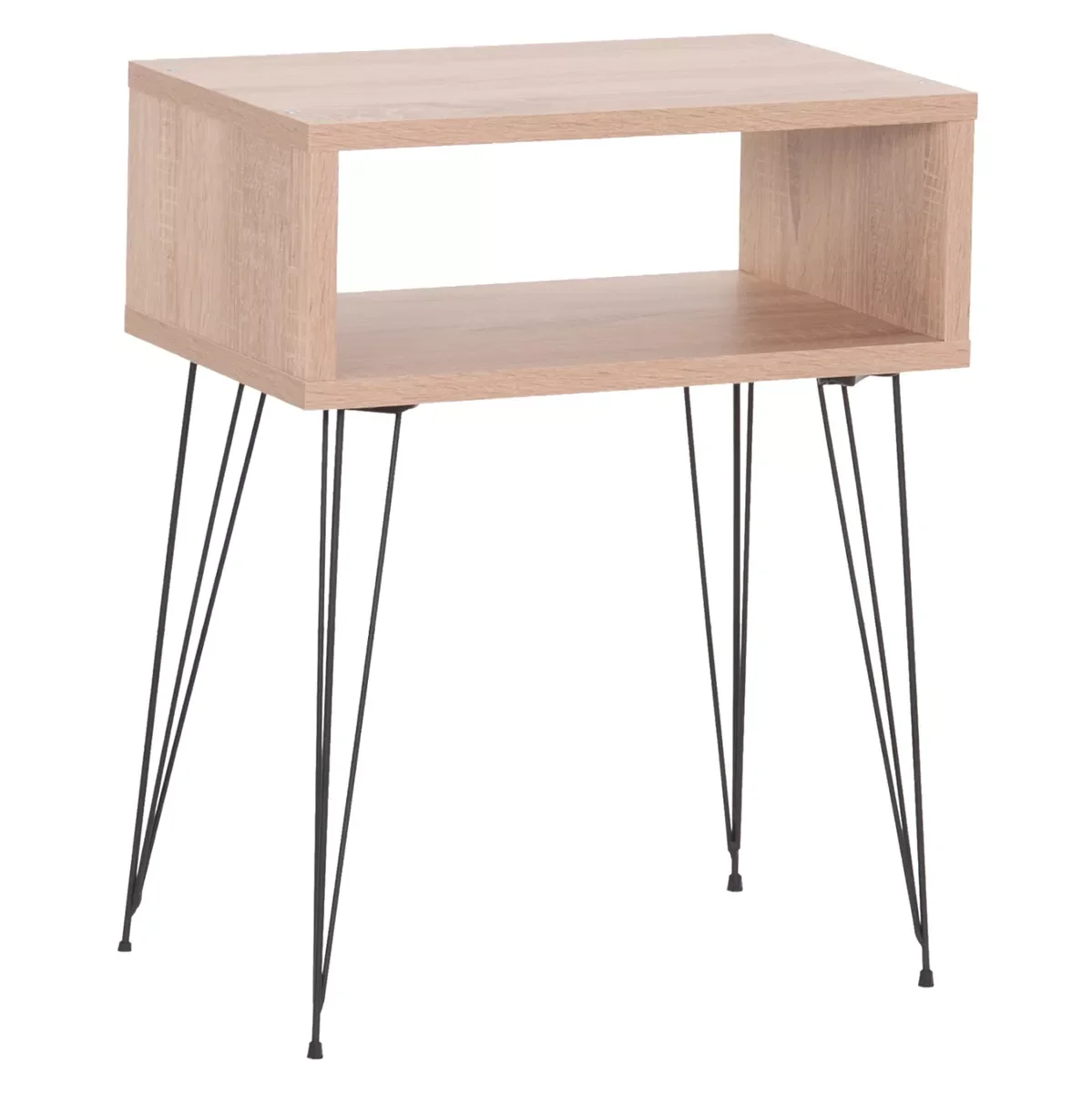 Φωτογραφία προϊόντος: B2BMarkt ΚΟΜΟΔΙΝΟ TODD HM18184.03 ΜΕΛΑΜΙΝΗ SONAMA ΞΥΛΟΥ-ΜΕΤΑΛ.ΜΑΥΡΑ ΠΟΔΙΑ 46x30x59Υεκ.