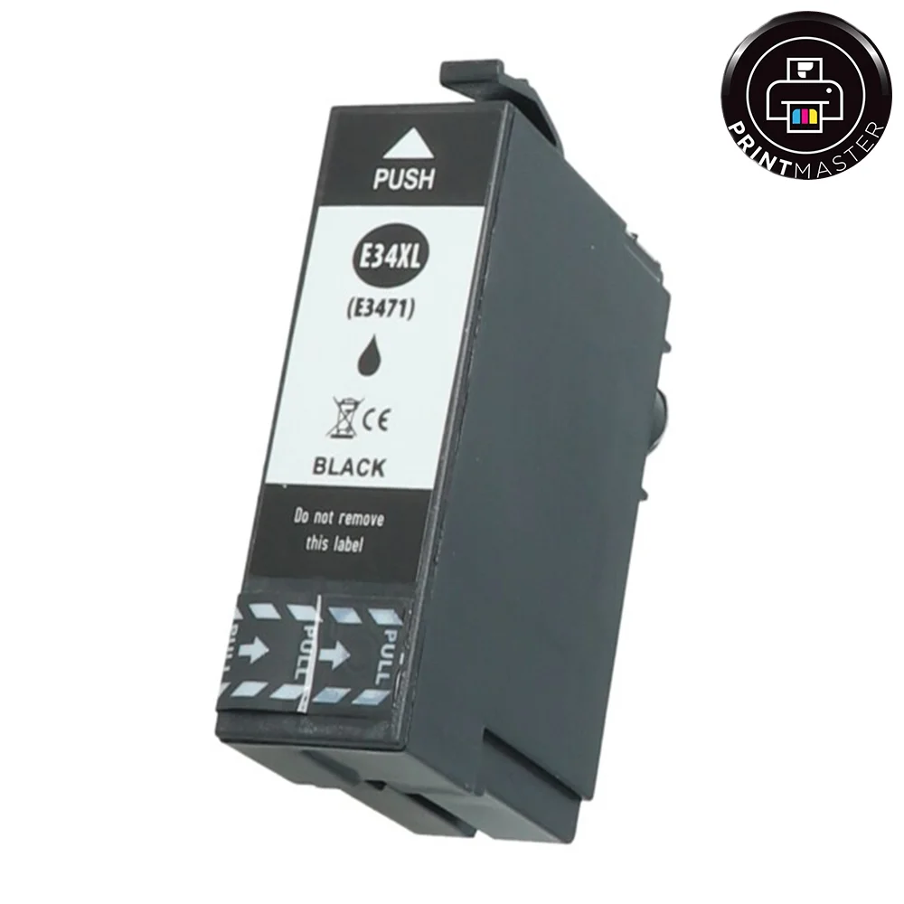Φωτογραφία προϊόντος: Συμβατό μελάνι Epson (T3471) 34XL (C13T34714010) (Black)