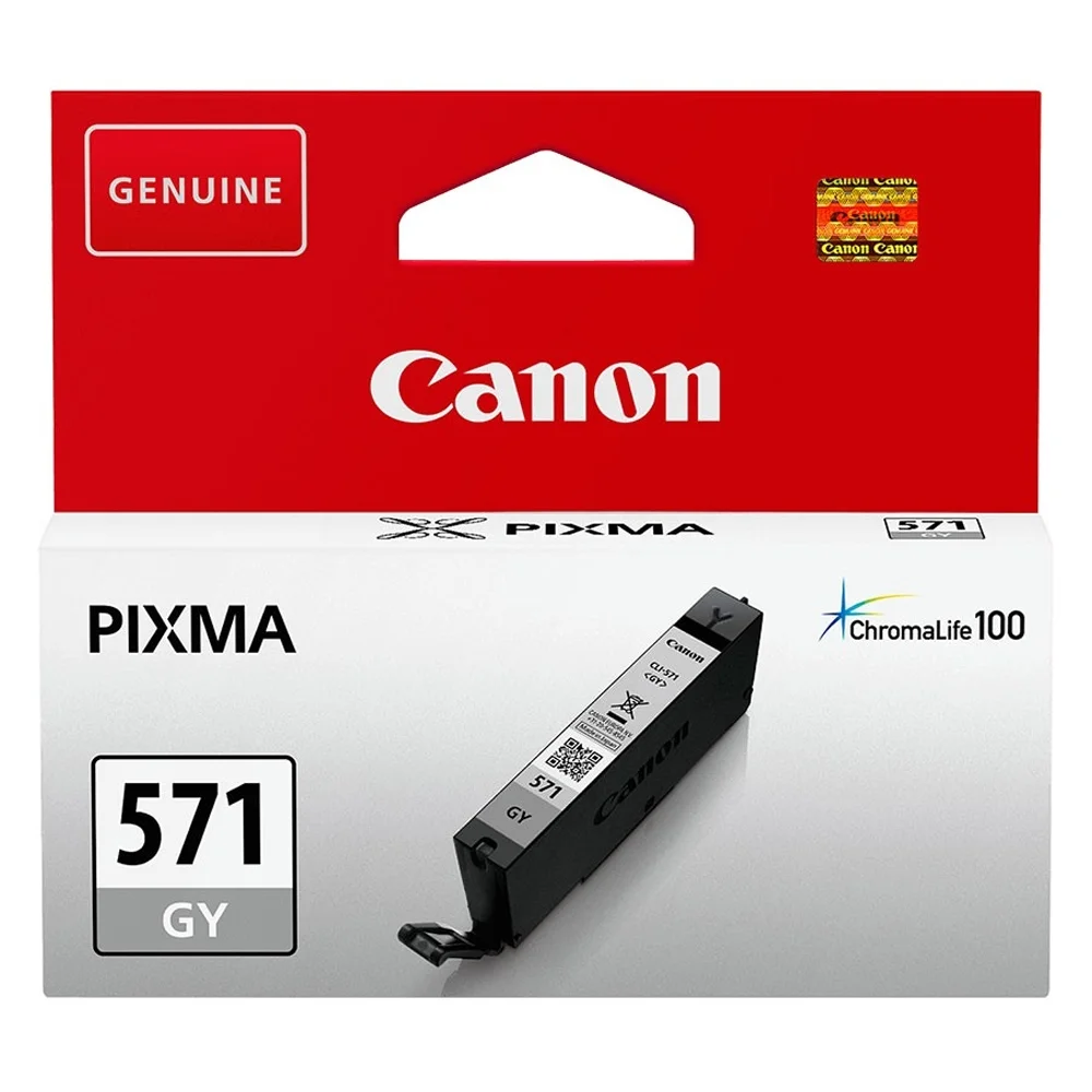 Φωτογραφία προϊόντος: Γνήσιο μελάνι Canon CLI-571 (0389C001) (Gray)