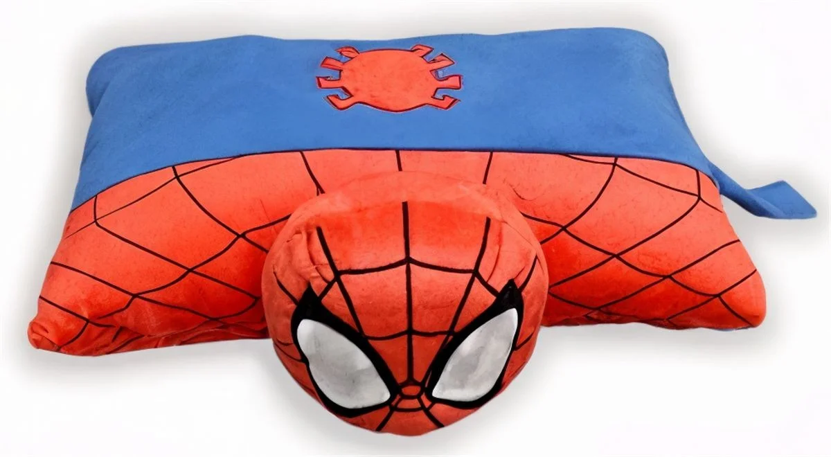 Φωτογραφία προϊόντος: Disney Home Μαξιλάρι - Λούτρινο 2 σε 1 Marvel Spider-Man 89 45X28 Red-Blue 100% Polyester