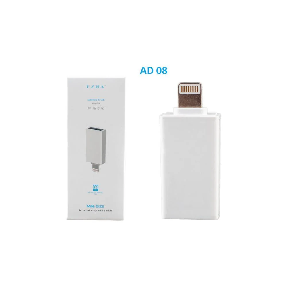 Φωτογραφία προϊόντος: Αντάπτορας Lightning σε USB για φόρτιση και μεταφορά δεδομένων EZRA
