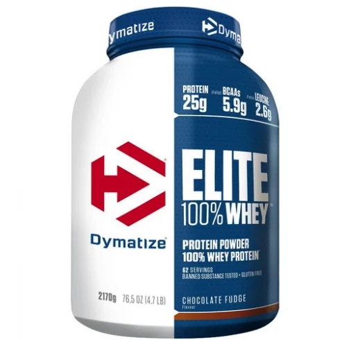 Φωτογραφία προϊόντος: Dymatize Elite 100% Whey Πρωτεΐνη Ορού Γάλακτος Χωρίς Γλουτένη με Γεύση Rich Chocolate 2.17kg
