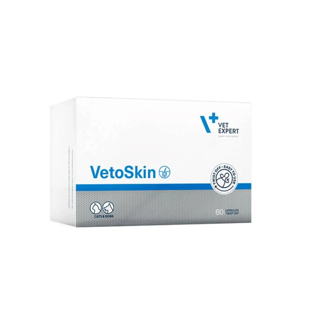 Φωτογραφία προϊόντος: Vet Expert VetoSkin Blister 60 Κάψουλες Twist Off