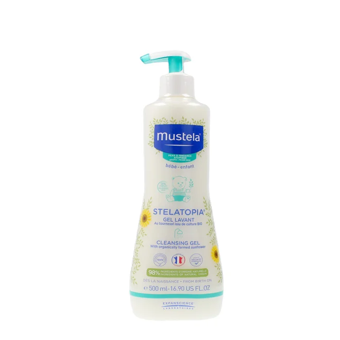 Φωτογραφία προϊόντος: Mustela Stelatopia Anti-Tightness Καθαριστικό Τζελ για Σώμα & Μαλλιά 500ml