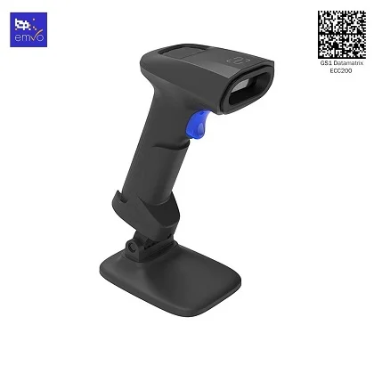 Φωτογραφία προϊόντος: NG BAR 2410 ΕΝΣΥΡΜΑΤΟ BARCODE SCANNER 1D-2D, USB, ΜΕ ΒΑΣΗ