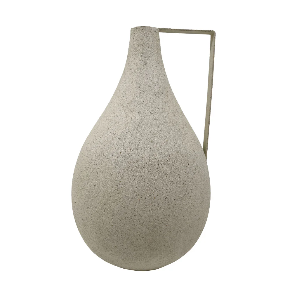 Φωτογραφία προϊόντος: ANFORA ΒΑΖΟ 16.5x16.5x27cm POLYRESIN ΜΠΕΖ