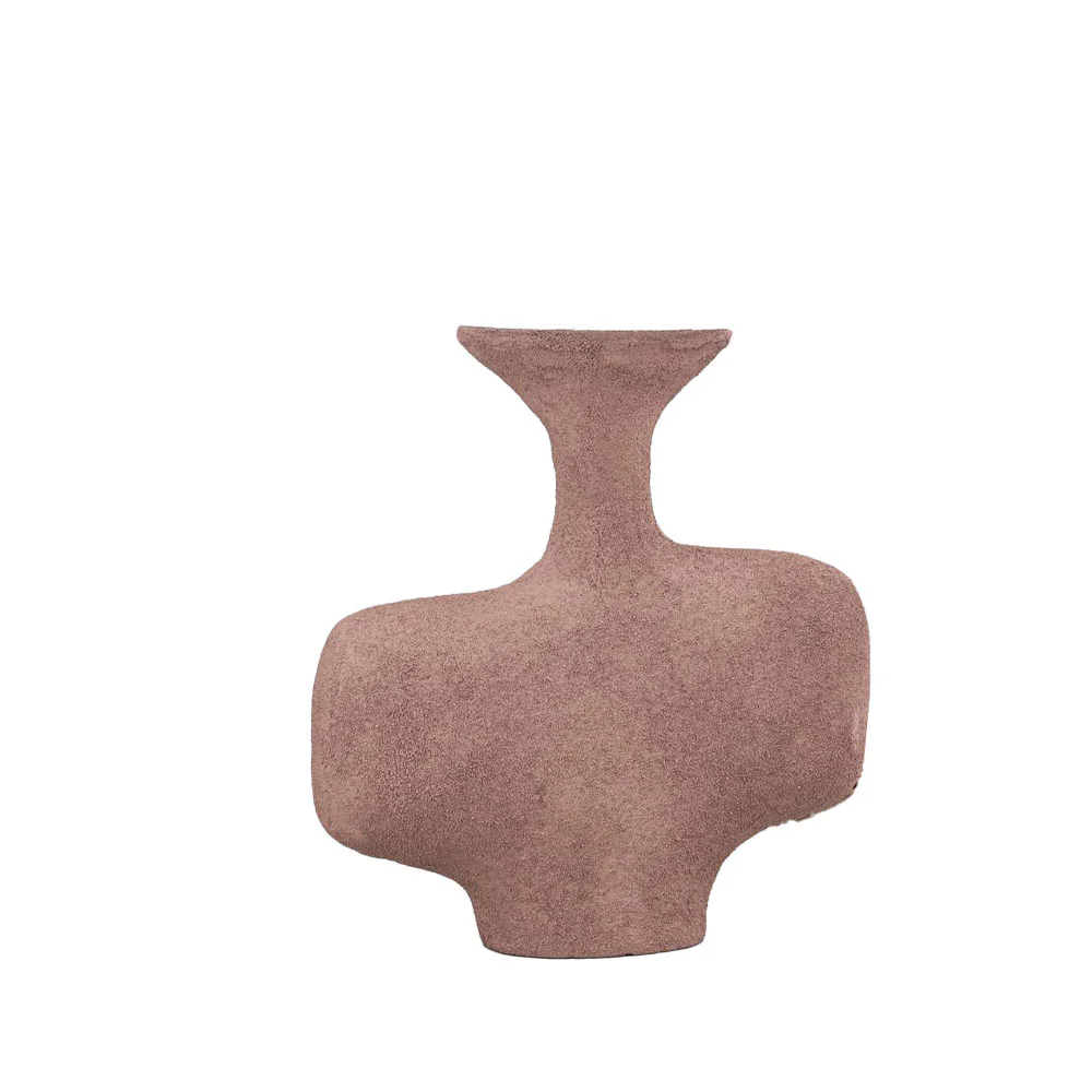 Φωτογραφία προϊόντος: RUSTIC ΒΑΖΟ 19.5x6.5x21cm ΑΛΟΥΜΙΝΙΟ ΑΣΠΡΟ