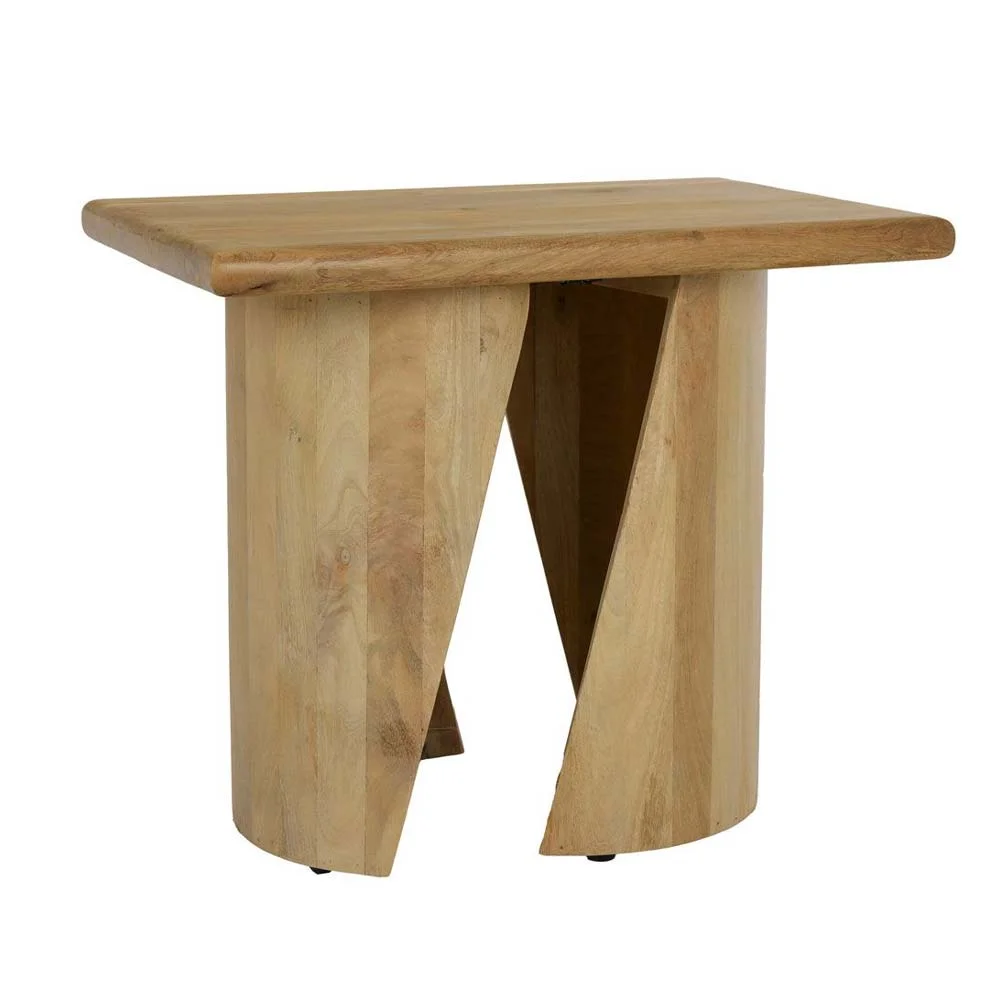 Φωτογραφία προϊόντος: SPIRAL SIDE TABLE ΦΥΣΙΚΟ 62.5x45x52.5cm
